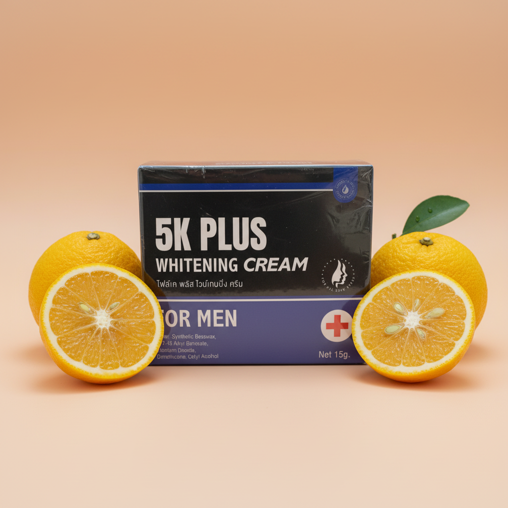 5k Plus Whitening Cream with Citrus Junos