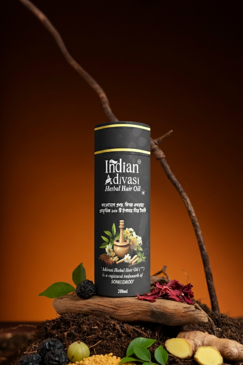 Indian Adivasi Herbal Hair Oil™🌿