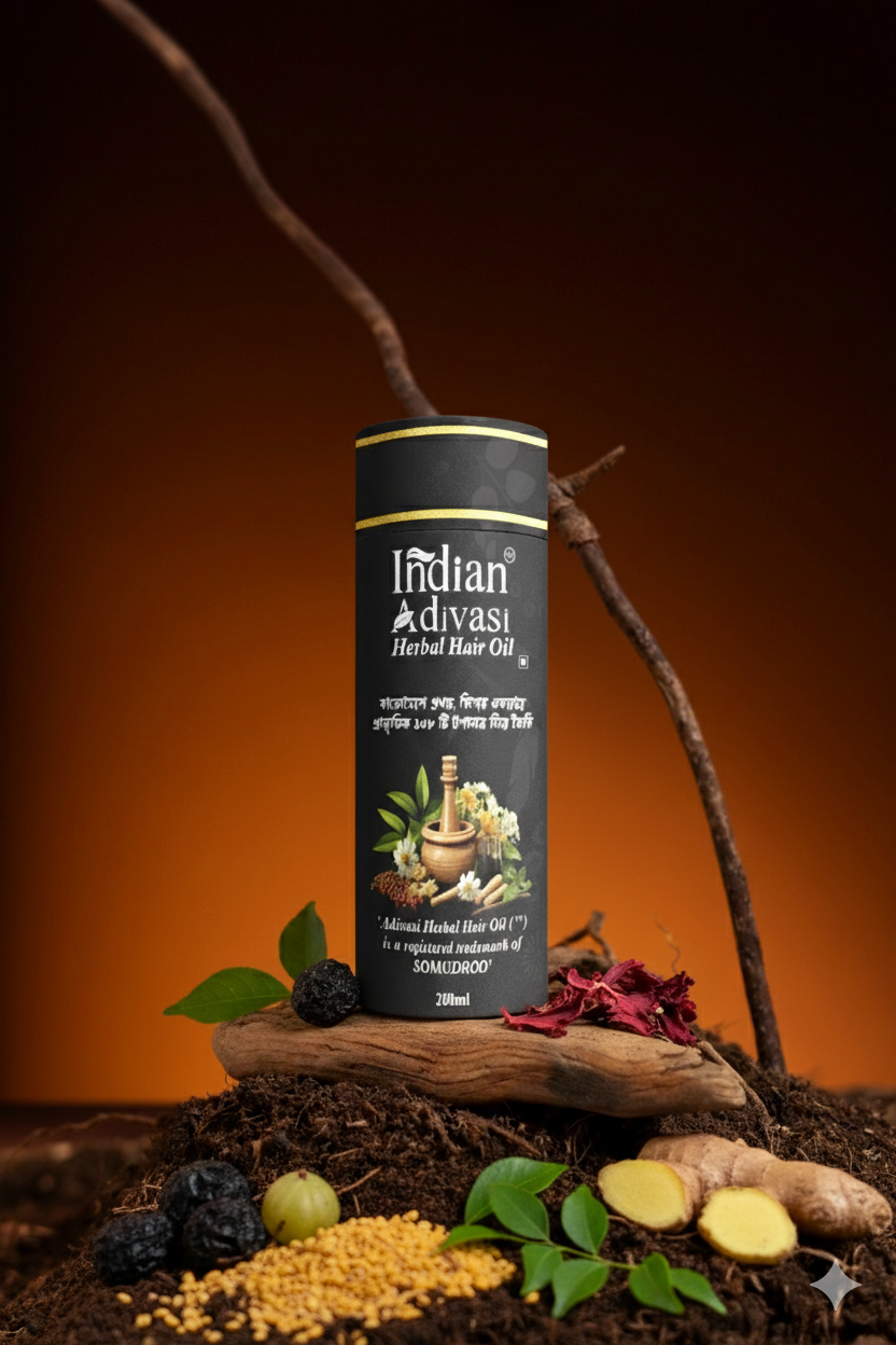 Indian Adivasi Herbal Hair Oil™🌿