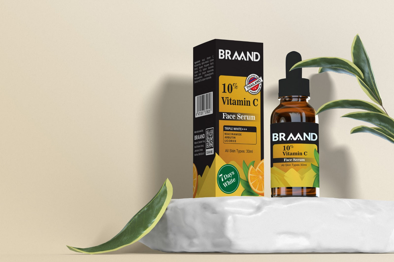 Vitamin C Serum For Face - Formulation in Thailand